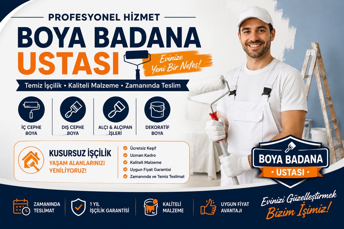 Fevzi Çakmak boya badana ustası – profesyonel boyacı